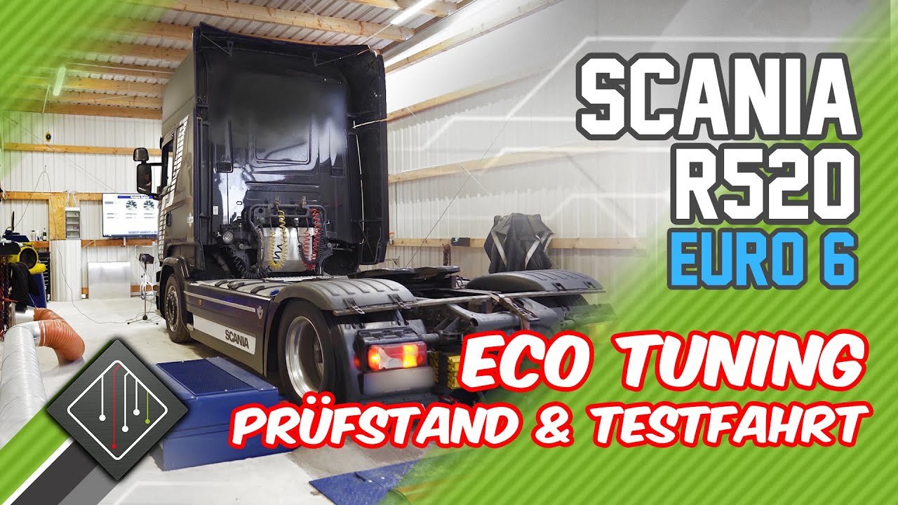 Scania R Euro Eco Softwareoptimierung Maha Lkw Pr Fstand