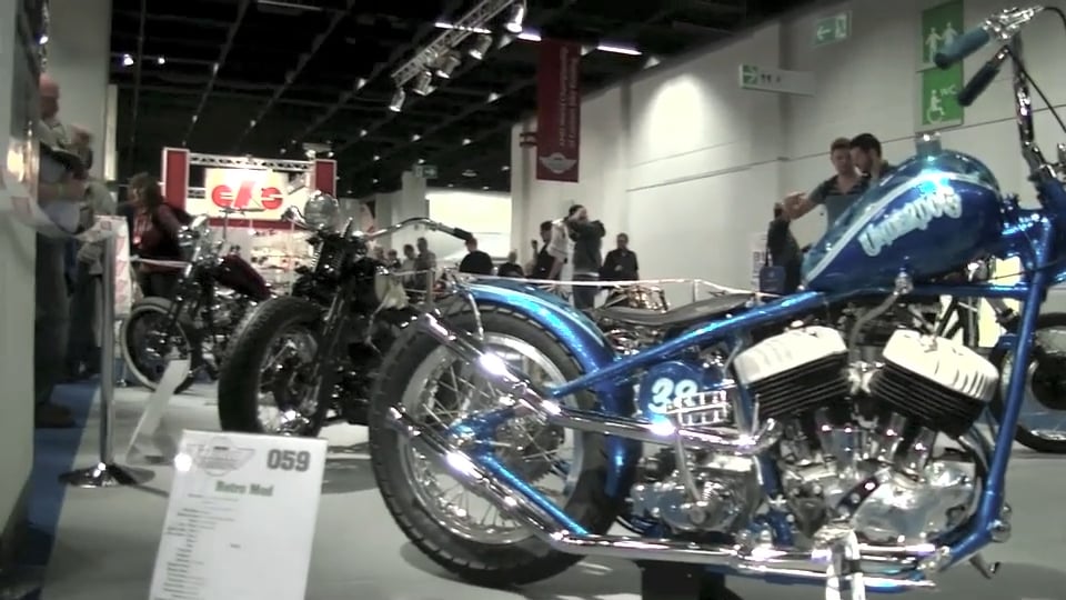 Custom Bikes auf der Intermot.