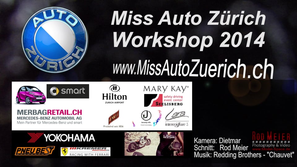 Schleuderplatte - Eventcenter Seelisberg - Miss Auto Zürich 2014 Workshop