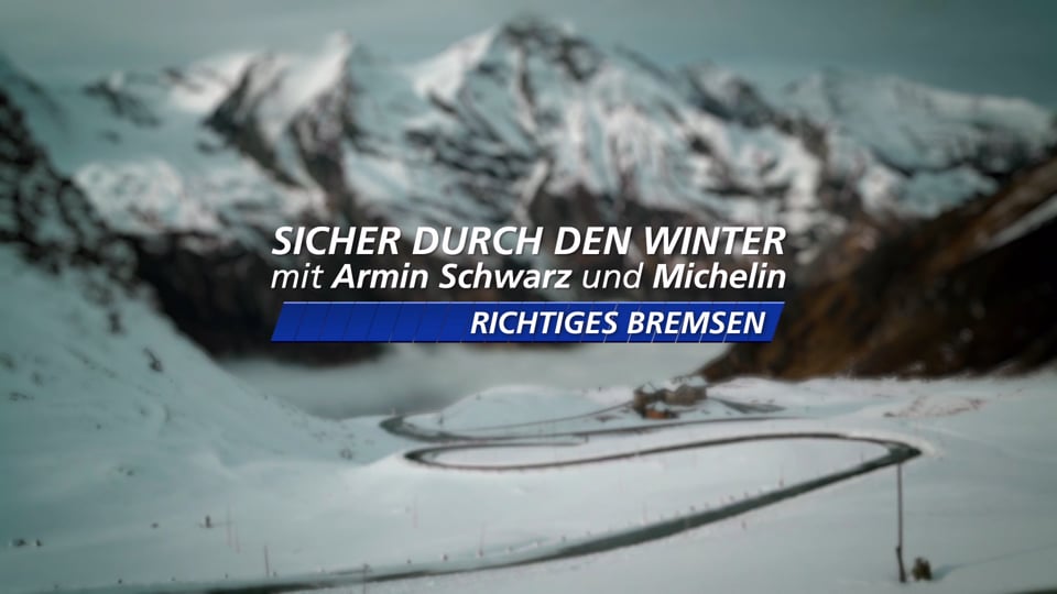 Tipp 5 "Richtiges Bremsen" – Serie: Sicher durch den Winter