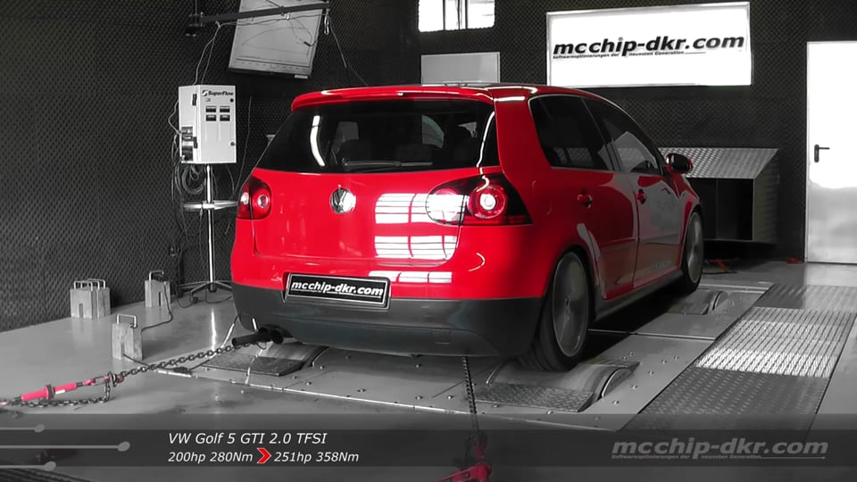 mcchip-dkr Leistungssteigerung / Chiptuning VW Golf 5 GTI 2.0 TFSI