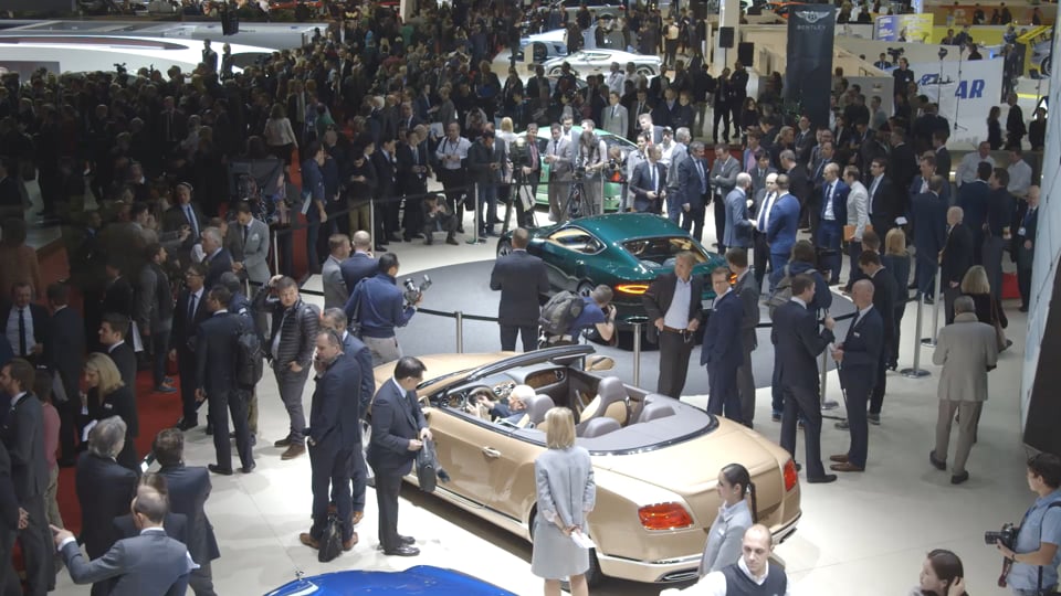 Bentley at the 2015 Geneva Motor Show