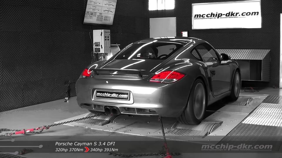 mcchip-dkr Leistungssteigerung / Chiptuning Porsche Cayman S 3.4 DFI