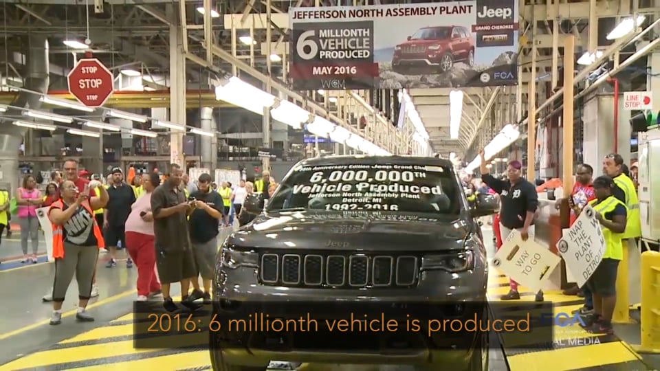  FCA US Jefferson North Assembly Plant Earns World Class Manufacturing Bronze Award