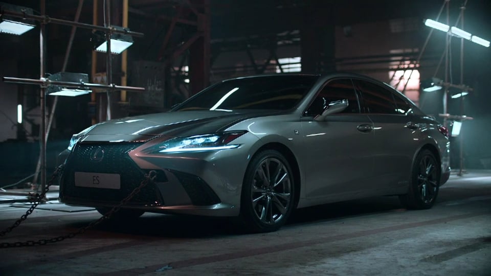 Driven by Intuition: Car by Lexus, story by Artificial Intelligence, camera by Oscar-winning director