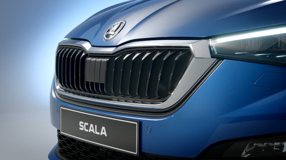  ŠKODA redefines its compact car range with the SCALA...