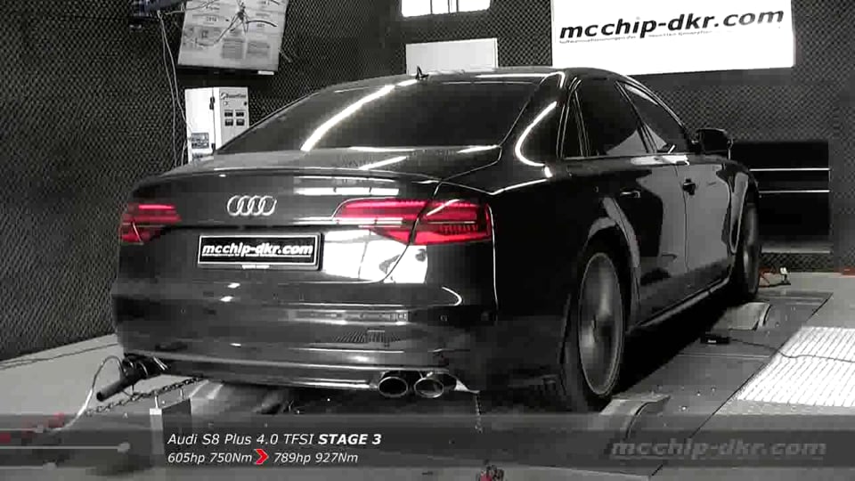 mcchip-dkr Leistungssteigerung / Chiptuning Audi S8 Plus 4.0 TFSI Stage 3