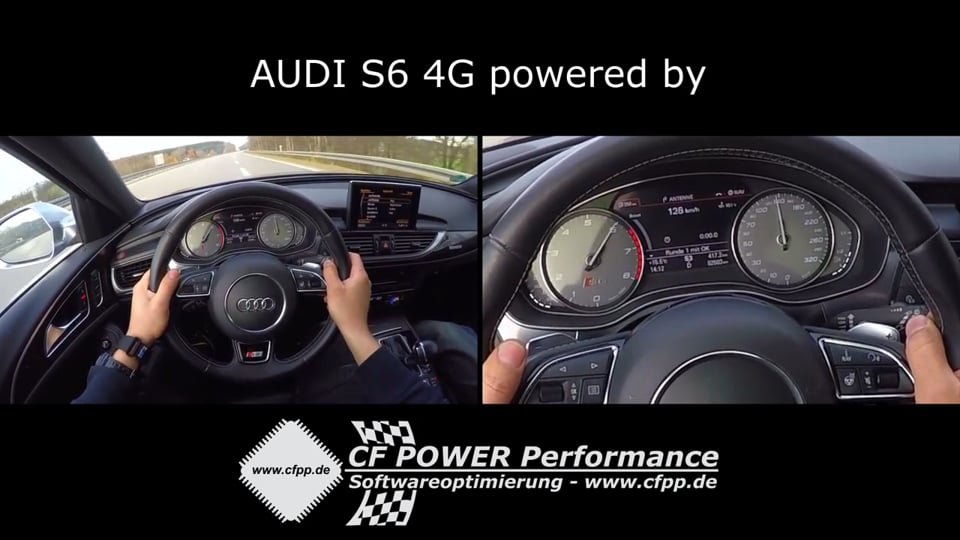 Audi S6 4G Beschleunigung 50-260 km/h