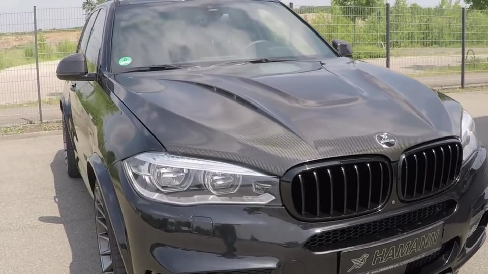 BMW X5 F15 Carbon Bonnet