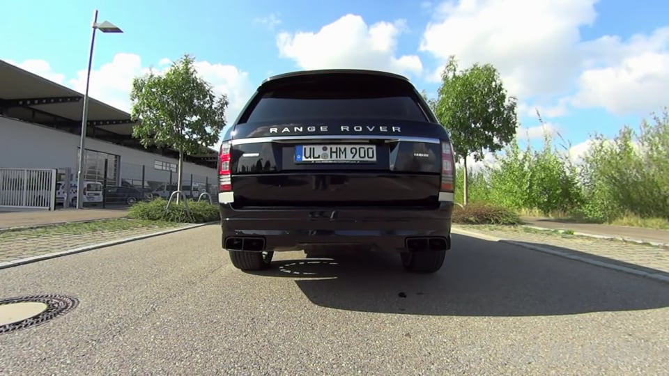 HAMANN Range Rover exhaust system