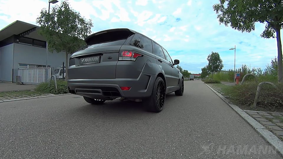 Range Rover Sport HAMANN rear muffler