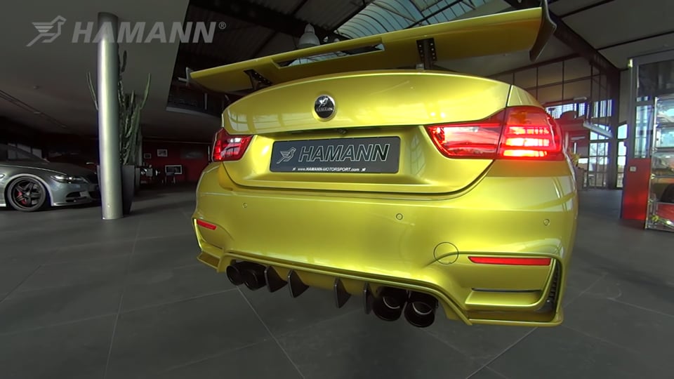 HAMANN BMW M4 Exhaust system 