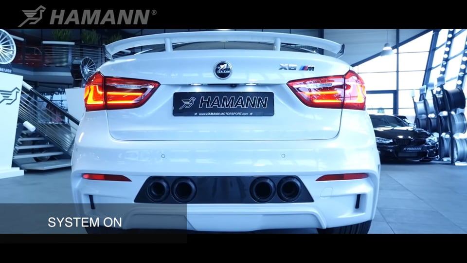 BMW X6 M50d F16 - Active Sound System 