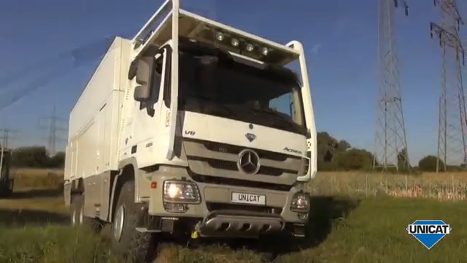 UNICAT Expedition Vehicle EX74 HDC - Mercedes Benz Actros 6X6