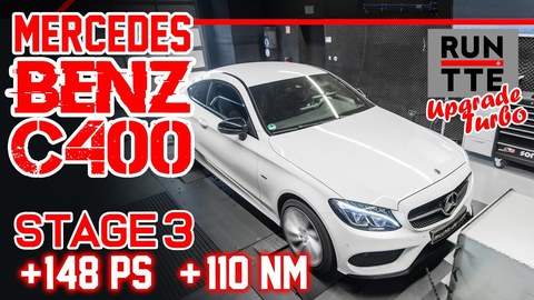 Mercedes-Benz C400 3.0 T _ TTE Upgrade Turbos _ Stage 3 Chiptuning - Dyno - 100-200 _ mcchip-dkr (BQ).jpg