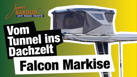 Trocken ins Dachzelt! _ James Baroud Falcon Markise, Dachzelt und Tunnel _ Genesis Import (BQ).jpg