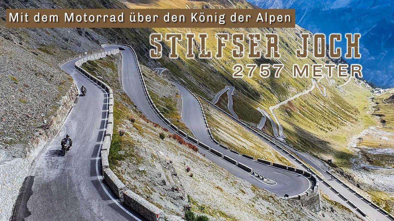 Stilfser Joch (2757 Meter) - Mit Der Harley über Den König Der Alpen ...