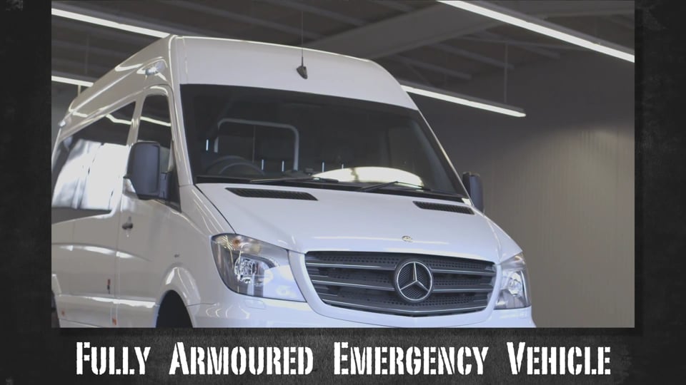 Armored ambulance - for protection of emergency vehicles - By Carl Friederichs