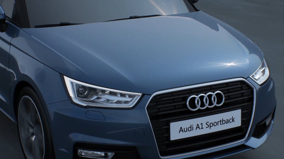 Der neue Audi A1 Sportback - Animation