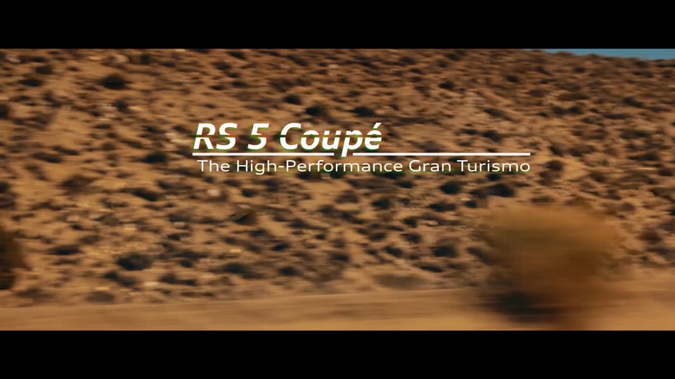 Das RS 5 Coupé - The High-Performance Gran Turismo