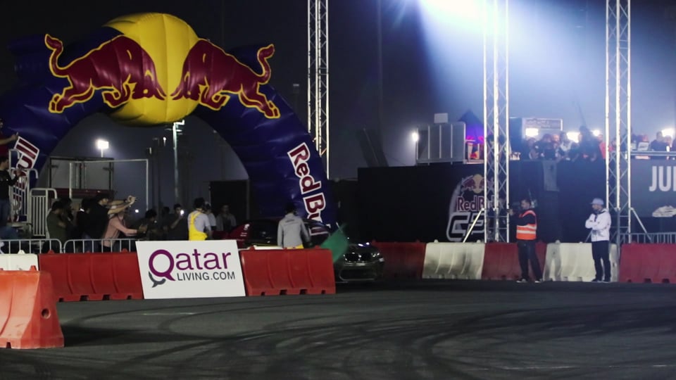 Winning run in Doha, Qatar: Red Bull Car Park Drift 2018 Qualifying