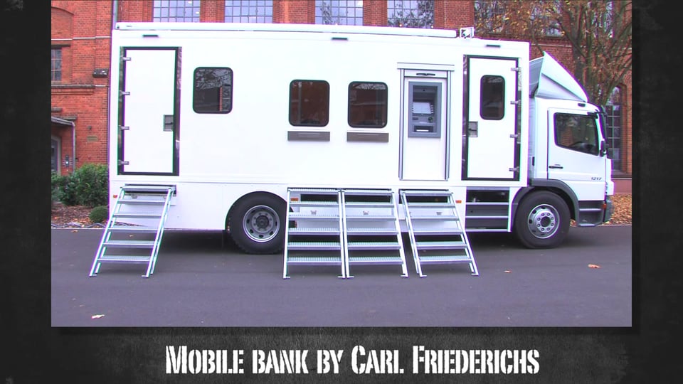 Fully armored mobile bank - By Carl Friederichs