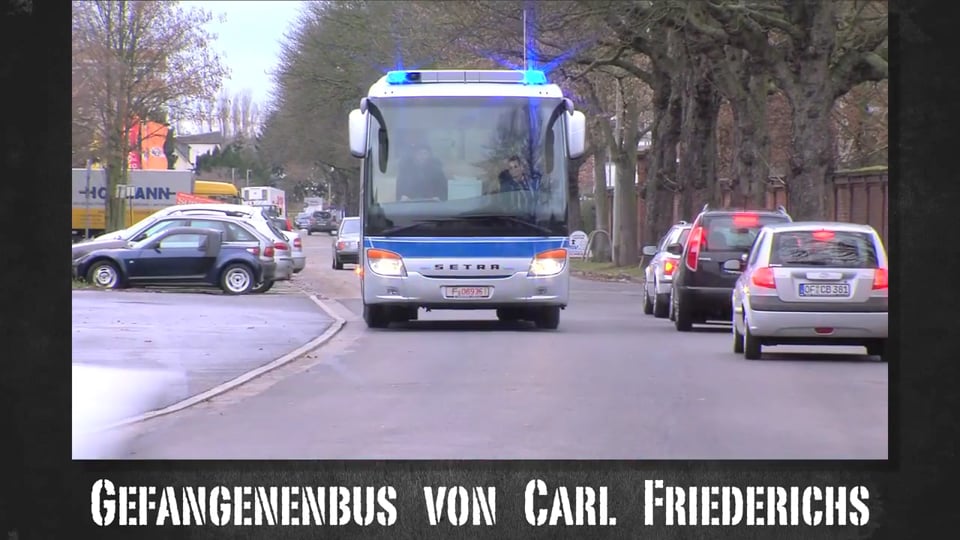 Hochmoderner Gefangenenbus - Gebaut von Carl Friederichs