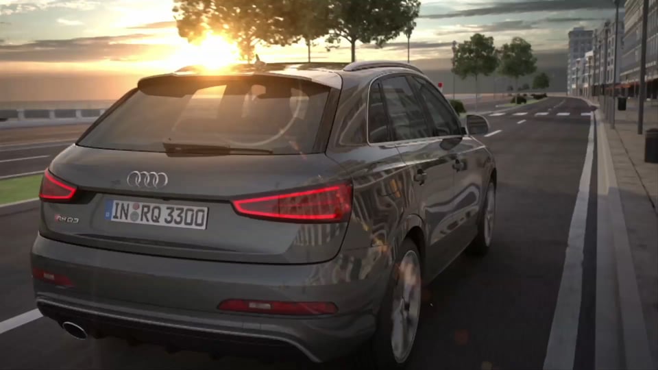 Der Audi RS Q3 - AnimationDer Audi RS Q3 - Animation