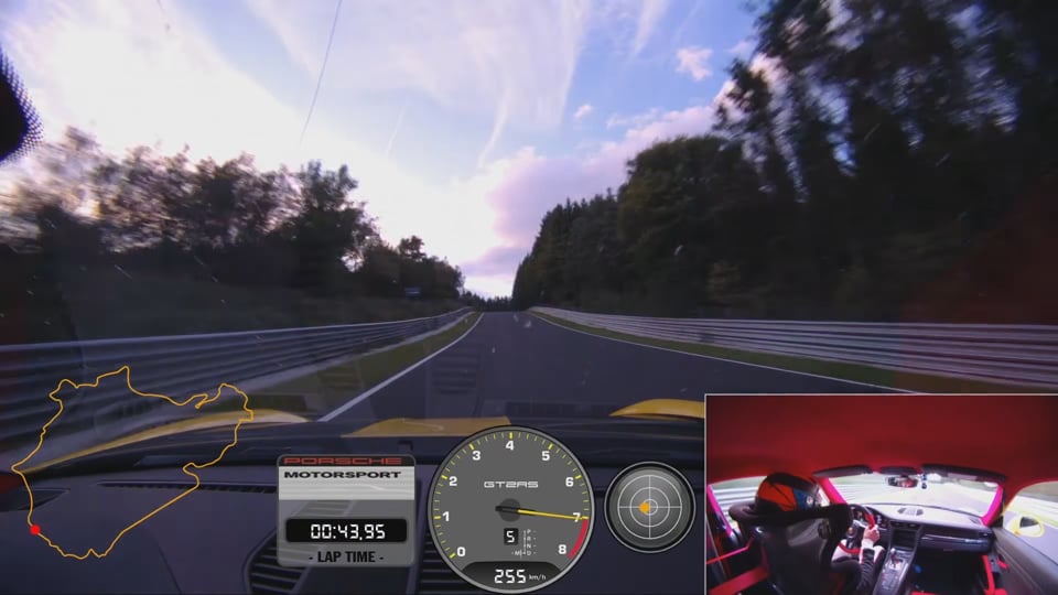 Porsche 911 GT2 RS Rekord Nordschleife onboard DrivenLux