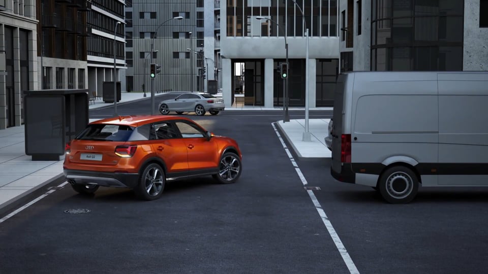 Audi Q2 Querverkehrassistent