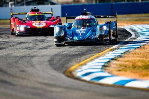 WEC 2023 | 1000 Meilen von Sebring: Alpine Elf Endurance Team in Sebring unterlegen.