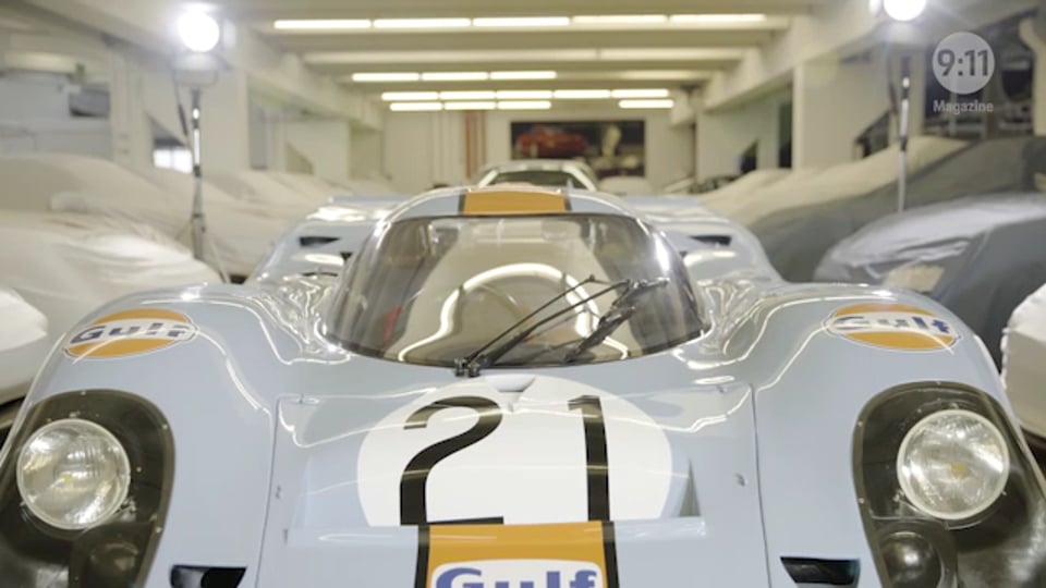 The 1970s: A Porsche 917 on canvas