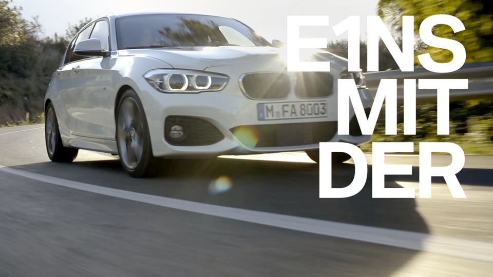 The new BMW 1 Series TVC "Rear-Wheel Drive".