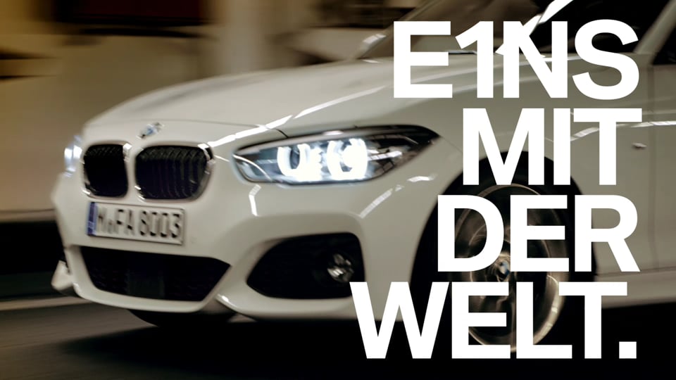 The new BMW 1 Series TVC "Spotify".