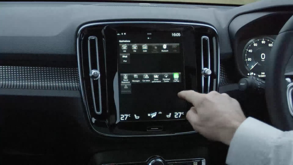 Volvo XC40: Integration Smartphone