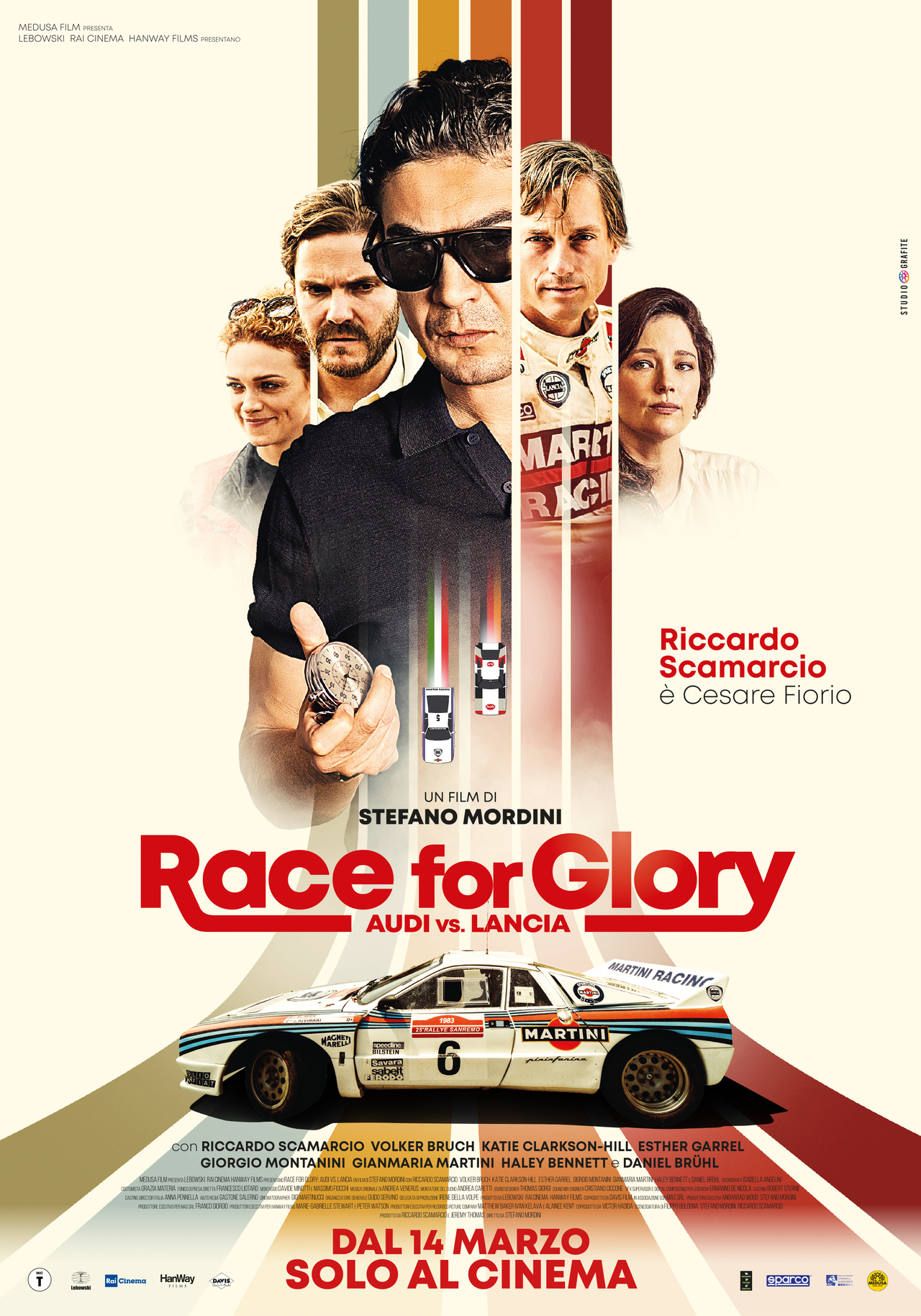 Lancia freut sich über die Kinostart von 'Race for Glory - Audi vs. Lancia' in den italienischen Kinos – Start in Deutschland: unbekannt!