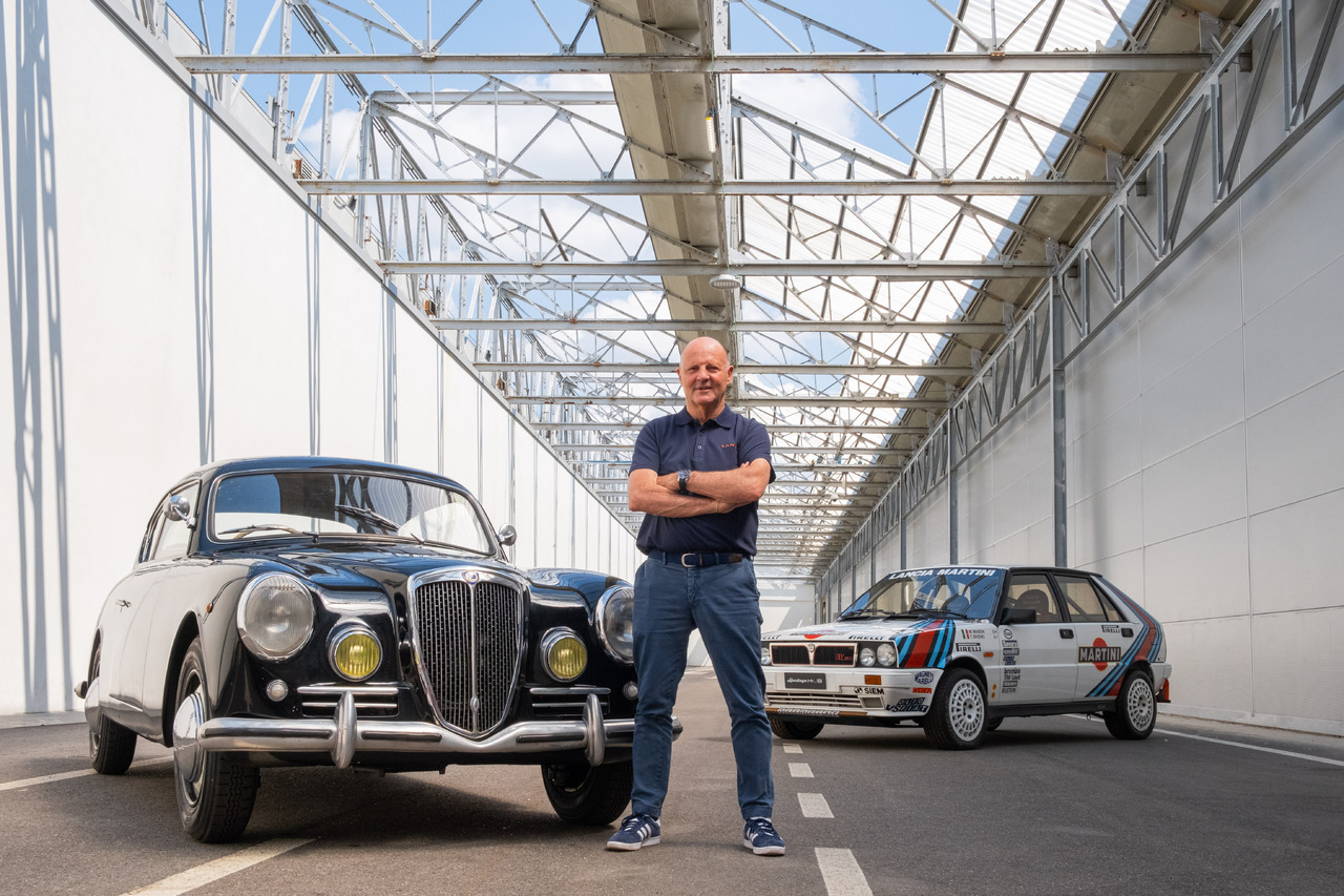 Lancia nimmt an der 1000 Miglia 2024 von Brescia nach Turin teil.