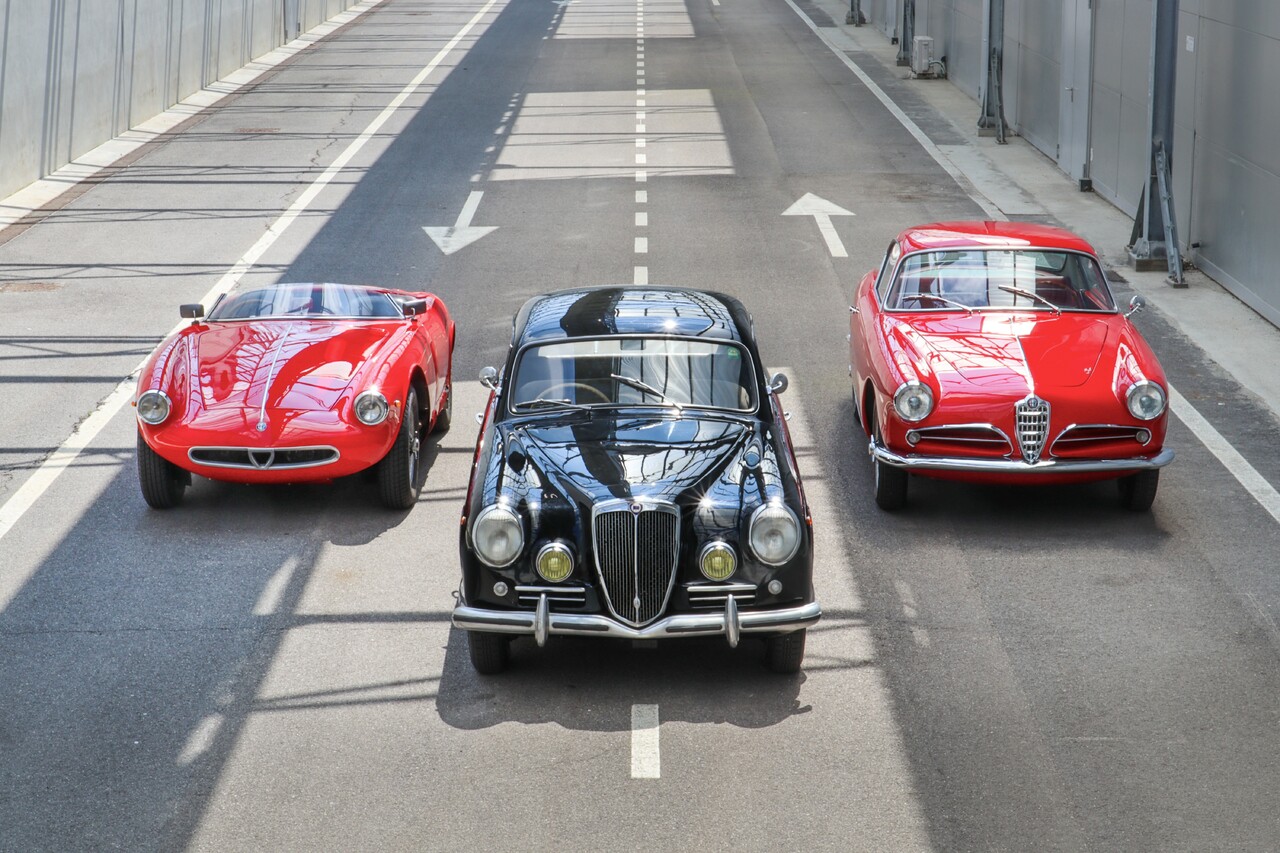 Lancia nimmt an der 1000 Miglia 2024 von Brescia nach Turin teil.