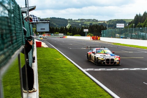 24-Stunden-Rennen 2024 | Spa-Francorchamps: BMW M Team WRT fährt beim Jubiläum des Heimrennens aufs Podium.