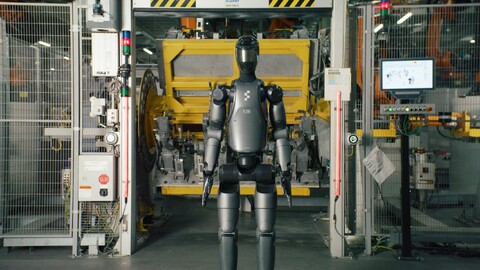 Erfolgreicher Testeinsatz humanoider Roboter im BMW Group Werk Spartanburg.