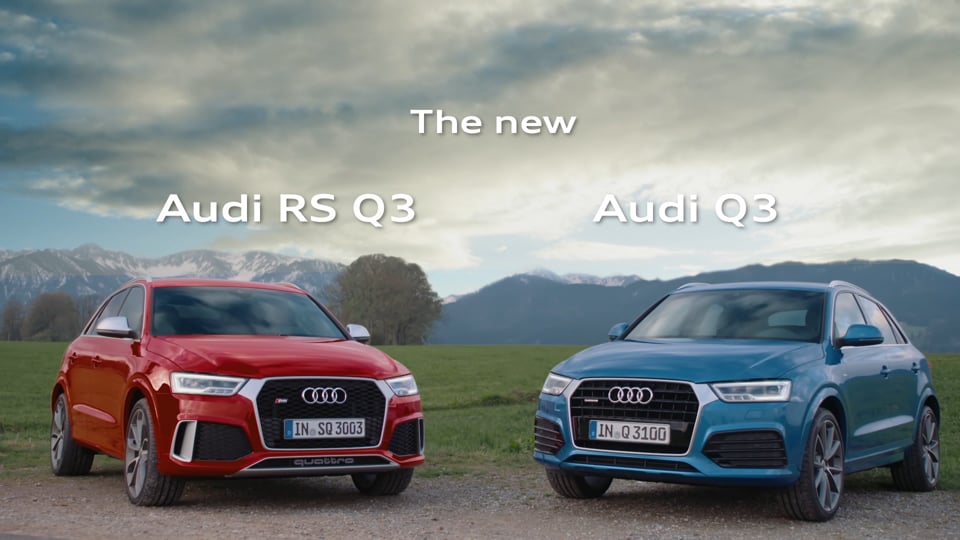 Die neuen Audi Q3 und RS Q3 - Trailer