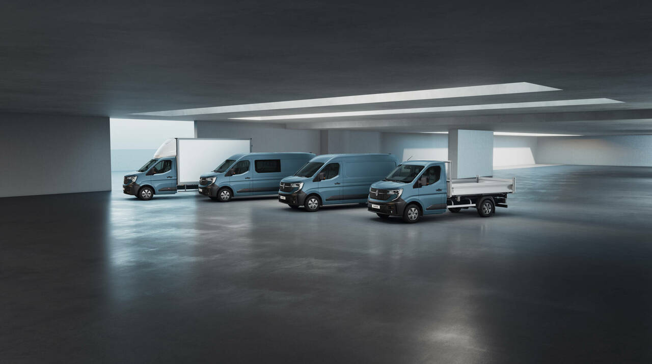 Renault Master H2-Tech Prototyp setzt mit 700 km Reichweite* und 5-Minuten-Ladung den neuen Standard für Wasserstoff.