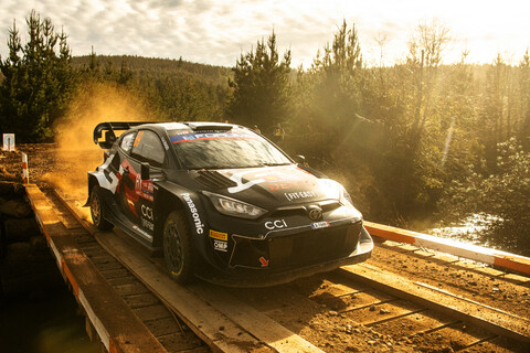 Kalle Rovanperä Toyota Yaris GR WRC 2024 Chile Shakedown.jpg