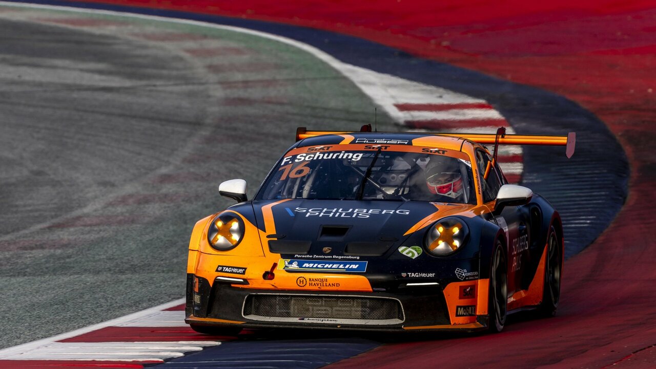 Porsche Carrera Cup 2024 | Red Bull Ring: Erster Carrera-Cup-Sieg für niederländischen Rookie Flynt Schuring im Sonntags-Rennen.