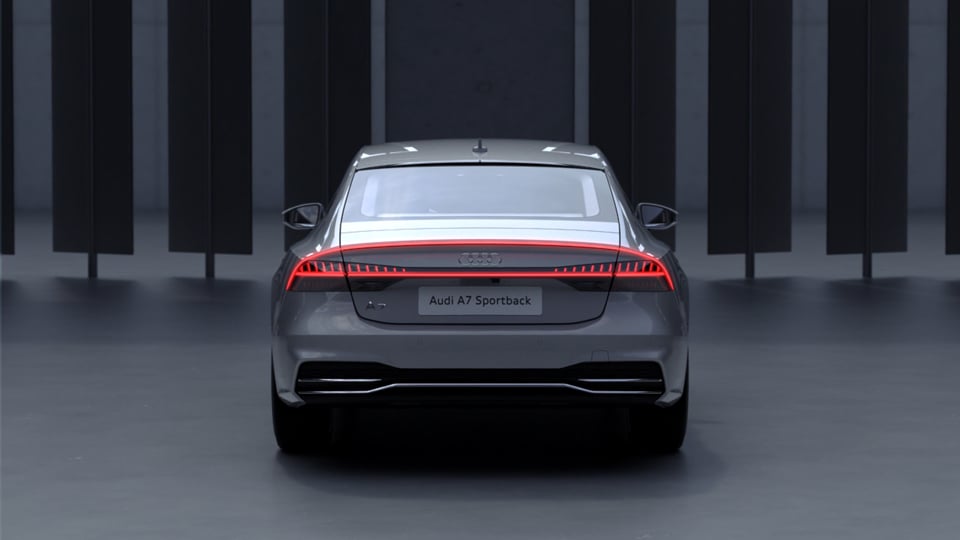 Animation Audi A7 2017 Exterieurdesign