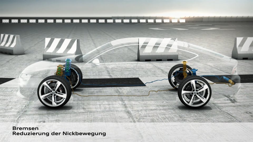 Audi RS 7 Sportback - Animation Dynamic Ride Control