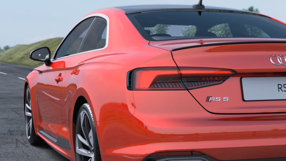 Animation Audi RS 5 Coupé