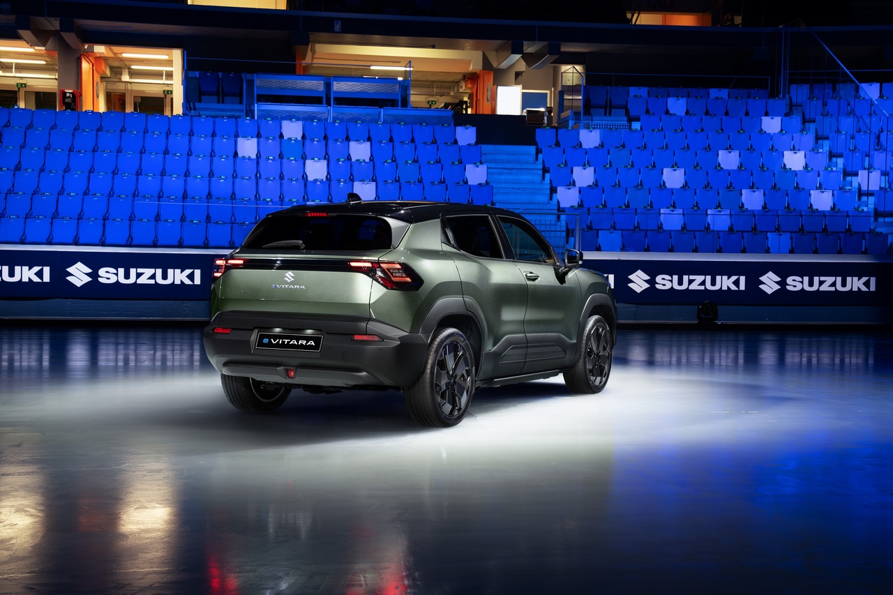 Suzuki stellt mit dem neuen e Vitara das erste Elektrofahrzeug der Marke vor.