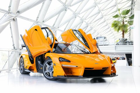 Einer der nur 20 McLaren Senna LM kommt in die Auktion.