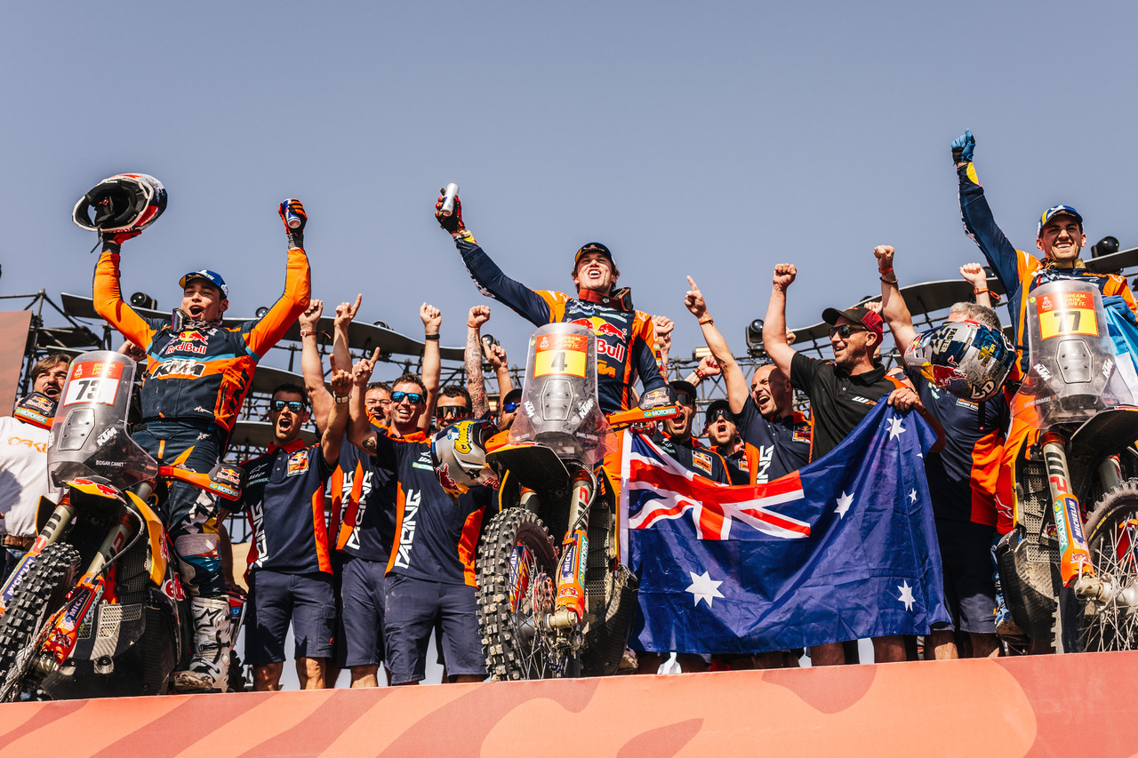 Rallye Dakar 2025, Finale: DANIEL SANDERS (KTM) GEWINNT DIE RALLYE DAKAR 2025.